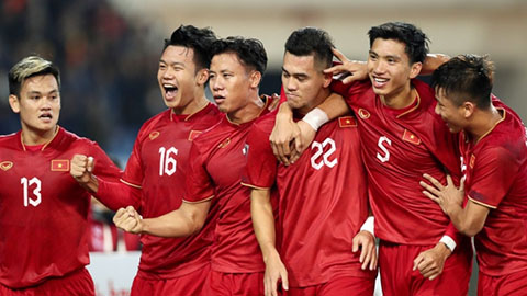 ĐT Việt Nam tăng 1 bậc trên bảng xếp hạng FIFA